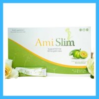 Combo 2 Hộp Thạch Ami Slim - Sản Phẩm Hỗ Trợ Ngăn Hấp Thụ Chất Béo &amp; Loại Bỏ Mỡ Thừa