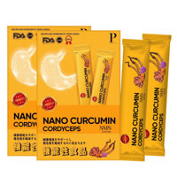 Combo 2 Hộp Thạch Nghệ NMN Đông Trùng Hạ Thảo Parea Nano Curcumin Cordyceps
