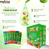 Combo 2 hộp thạch rau xanh Myloca cho bé lười ăn rau và táo bón, hỗ trợ tiêu hóa Hộp 20 gói