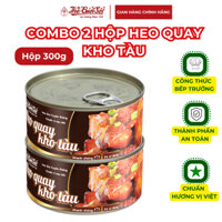 Combo 2 Hộp Thịt Kho Tàu (Heo Quay) 180Gr/Hộp Đậm Đà Hương Vị - Thế Giới Sốt