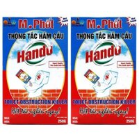 Combo 2 Hộp Thông Tắc Hầm Cầu M. Phốt Bột 250g HANDO Xuất Khẩu