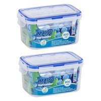 Combo 2 Hộp Thực Phẩm CN Matsu Duy Tân 432 800ml