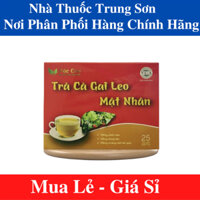 COMBO 2 HỘP Trà cà gai leo Mật Nhân Mộc Can thanh trà túi lọc giải độc gan, tăng cường chức năng gan, giải rượu nha