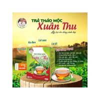 combo 2 hộp  Trà Thảo Mộc Xuân Thu giúp đào thải mỡ thừa mỡ máu  ,ngủ ngon,giảm đau xương khớp,giảm cân