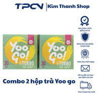 Combo 2 hộp Trà thảo mộc Yoo Go Turbo Tea Siberian hộp 30 gói