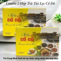 COMBO 2 HỘP TRÀ TÚI LỌC CUNG ĐÌNH HUẾ CỐ ĐÔ- TRÀ CUNG ĐÌNH HUẾ-TRÀ TÚI LỌC CỐ ĐÔ