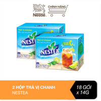 Combo 2 hộp trà vị chanh Nestea (18 gói x 14g)