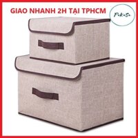 Combo 2 Hộp Vải Đựng Đồ Đa Năng PaKaSa - Hàng Chính Hãng - Ngẫu nhiên
