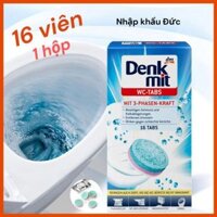 [COMBO 2 hộp] - Viên tẩy bồn cầu Denkmit WC-Reiniger Tabs - 16 viên/1 hộp