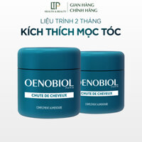 Combo 2 Hộp Viên Uống Mọc Tóc Giảm Gãy Rụng Tóc Giúp Tóc Chắc Khoẻ Bóng Mượt Oenobiol Chute De Cheveux (60 Viên/Hộp)