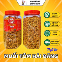 [COMBO 2 HŨ] MUỐI TÔM HẢI ĐĂNG 400G - Siêu Ngon Giòn Xốp Nhiều Tôm Khô, Mặn Vừa Không Quá Cay Gia Vị Đồ Ăn Vặt