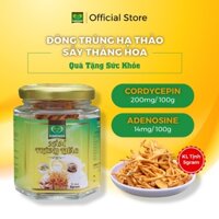 Combo 2 hủ nấm đông trùng hạ thảo sấy thăng hoa Bảo Phúc VN - tốt cho sức khỏe tim mạch, thận - hỗ trợ trị tiểu đường