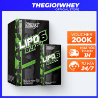 [Combo] 2 Hũ Nutrex LIPO 6 BLACK CLEANSE & DETOX 60 viên