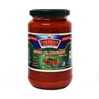 (COMBO 2 Hũ) Sốt Mì Ý Húng Quế Tây, Basil Spaghetti Sauce (350g) - CASTELLO DI BATTIPAGLIA