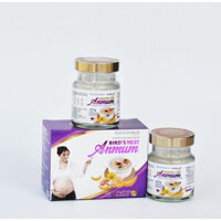 combo 2 hũ Yến sào dành cho bà bầu 18% yến tươi và Protein, Canxi, Axid Folic, DHA, Kẽm, Sắt, Cholin, Magie Anmum