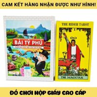 [COMBO 2 IN 1] Đồ chơi Bài Tỷ Phú kinh điển + Bài Tarot chiêm tinh tình yêu, sự nghiệp