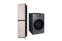 Combo 2-in-1: Máy Giặt Sấy Bespoke AI Laundry Combo™ WD25DB8995BZSV và Tủ Chăm Sóc Quần Áo AI Bespoke AirDresser DF18CB8600ERSV