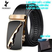 [COMBO 2 IN 1 ] THẮT LƯNG DA NAM CAO CẤP PLAYBOY +  VÍ DA NAM HIỆU PLAYBOY