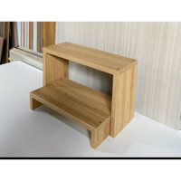 COMBO 2 KỆ KÊ GÁC CHÂN LÀM NAIL CÓ KỆ DƯỚI ĐỂ MÁY HƠ (hình thật )