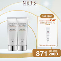 Combo 2 Kem chống nắng bảo vệ toàn diện NoTS UV Protection Sun Cream 70g SPF 50+/PA+++, UVA/UVB Double Set