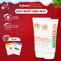 Combo 2 kem chống nắng vật lý nâng tone MIINSKIN - MIINSKIN SUNBLOCK SKIN PROTECT UV 70ml