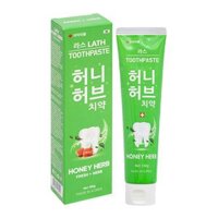 Combo 2 Kem Đánh Răng Lath Beauty Hàn Quốc Honey Herb 150gx2 Tặng Combo 20 Gói Khăn Giấy Ướt Đa Dụng Không Mùi An Toàn Neutrovis