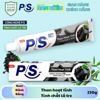 Combo 2 Kem Đánh Răng P/S Than Hoạt Tính - Tuýp 230g