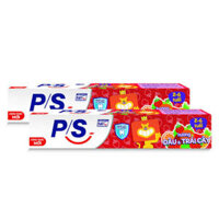 Combo 2 Kem đánh răng PS Trẻ Em Từ 2-6T Hương Dâu 45g