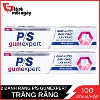 Combo 2 Kem Đánh Răng P/S Gumexpert Chuyên gia Chăm sóc nướu Trắng răng tuýp 100g