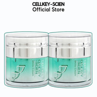 Combo 2 Kem Dưỡng Ẩm Trắng Da Ban Đêm Tế Bào Gốc Phục Hồi Trẻ Hoá Da Và Chống Lão Hoá Cellkey-Scien White Cream 60g
