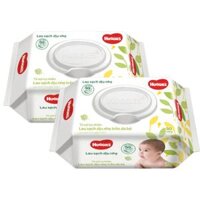 Combo 2 Khăn ướt Huggies 80 miếng