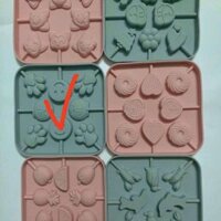 Combo 2 khuôn kẹo mút, 1 khuôn kẹo chip