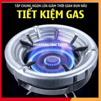 Combo 2 kiềng chắn gió bếp ga tròn kẽm , hội tụ nhiệt tiết kiệm ga phù hợp với các loại kiềng bếp , giúp ngọn lửa khôn