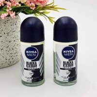 combo 2 Lăn Khử Mùi Nam Nivea Black & White Invisible Original