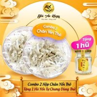 Combo 2 lạng Chân Yến Thô Ít Lông - Tặng 1 Hũ Yến Tự Chưng