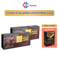Combo 2 Linh Chi Nhất Long CG Việt Nam Hỗ Trợ Làm Ổn Định Huyết Áp, Ổn Định Đường Huyết, Chống Oxy Hóa