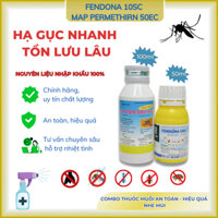 [Combo 2 lọ] Bộ đôi diệt côn trùng Fendona 10sc 50ml và Map Permethrin 50ec 100ml