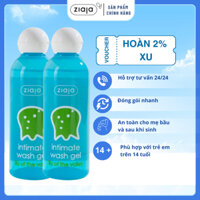 Combo 2 lọ dung dịch vệ sinh phụ nữ Intimate Hoa Lan Chuông ZIAJA mùi thơm dịu nhẹ giúp làm sạch, khử mùi hôi 200ml