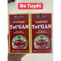 Combo 2 lọ Gabonic Tot’gan - Hỗ trợ giải độc gan, hạ men gan