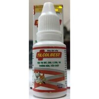 Combo 2 lọ TILCOLBEST [10 ml] Thuốc gà đá dứt điểm ORT, CRD, C.CRD, toi, thương hàn, tiêu chảy