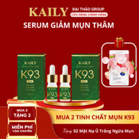 Combo 2 Lọ Tinh Chất Mụn K93 - Serum Giảm Mụn Thâm, Serum Giảm Mụn - KAILY COSMETIC