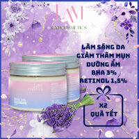 [COMBO 2 LỌ] VELVET CORE BODY - KEM BODY BHA 3% & RETINOL 1,5% 150G TRẮNG DA, GIẢM THÂM, DƯỠNG MÀU