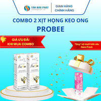 Combo 2 lọ Xịt họng keo ong ProBee giúp giảm các triệu chứng ho, làm dịu khoang miệng và giảm hôi miệng (Lọ 30ml)