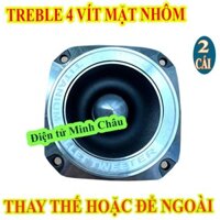 COMBO 2 LOA TREBLE TITAN VUÔNG COIL 25.5MM KÈM TỤ - GIÁ 2 CHIẾC