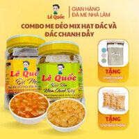 {COMBO 2 LOẠI} (800gr ĐÁC RIM CHANH DÂY) - {1KG ME RIM HẠT ME DẺO MIX VỚI HẠT ĐÁC TẶNG 1  CÁI  XÔ 1 LÍT -3 TÚI ĐẬU PHỘNG