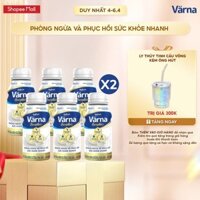 Combo 2 lốc 6 chai sữa bột pha sẵn Värna Complete (12 chai x 237ml) -  Phòng ngừa & Phục hồi nhanh - Varna