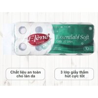 Combo 2 lốc giấy Elene Essentials 3 lớp 10 cuộn