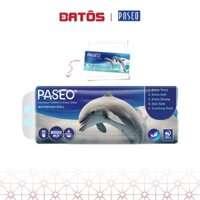 Combo 2 lốc giấy vệ sinh PASEO Dolphin 10 cuộn 4 lớp in hoa, Tan trong nước