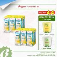 Combo 2 Lốc Sữa Chuối Ít Đường Hàn Quốc Binggrae (12 Hộp x 200ml)