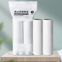 Combo 2 Lõi Giấy Thay Thế Con Lăn Dính Bụi 10Cm